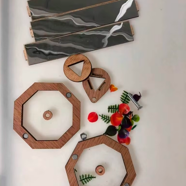 Caleidoscopio de Madera DIY (+3)