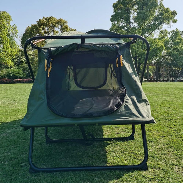 Cama Carpa de Campaña Portátil 2 Personas Impermeable 4 Estaciones con Bolsa de Transporte