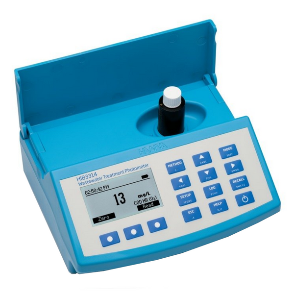 Fotómetro Multiparámetro Hanna (con DQO) para Aguas Residuales y Medidor de pH