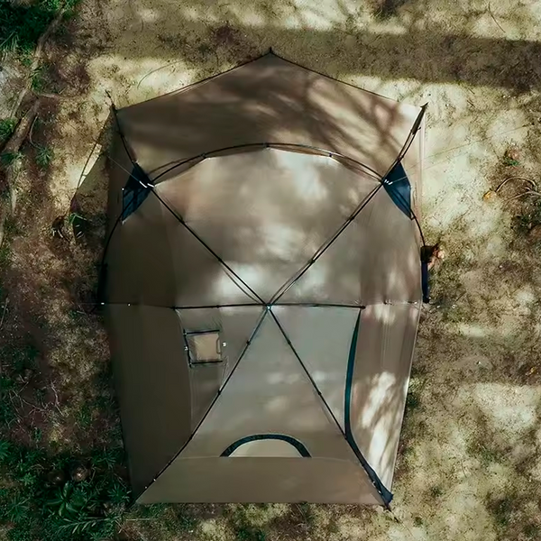 Carpa Ultraliviana Naturehike 15D de Silicona Doble Capa 2 Personas 4 Estaciones