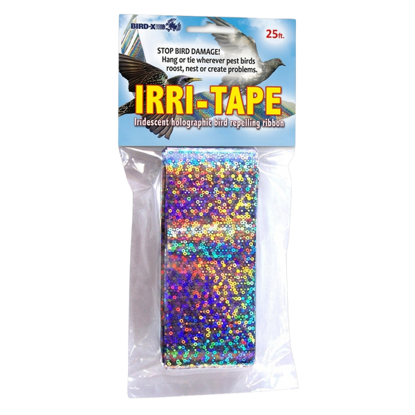 Cinta Iridiscente Ahuyentadora de Aves Irri-Tape Bird-X 