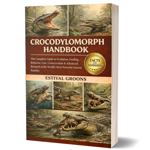 Crocodylomorph Handbook: The Complete Guide to Evolution, Feeding, Behavior, Care, Conservation & Advanced Research of the World’s Most Powerful Ancient Reptiles