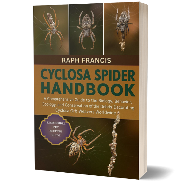 Cyclosa Spider Handbook: A Comprehensive Guide to the Biology, Behavior, Ecology, and Conservation of the Debris-Decorating Cyclosa Orb-Weavers Worldwide ²⁵