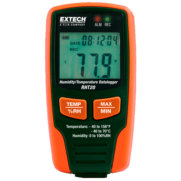 Datalogger de Humedad Relativa & Temperatura Extech RHT20 