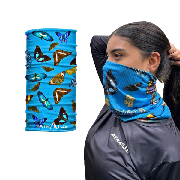 Cuello Tipo Buff Estampados de Insectos