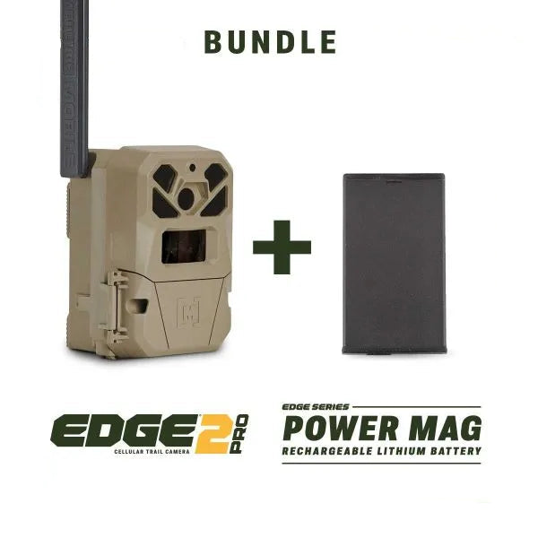 Cámara de Rastreo Celular Moultrie Serie Edge 2 Pro 40 MP 1440p con GPS y Memoria Interna