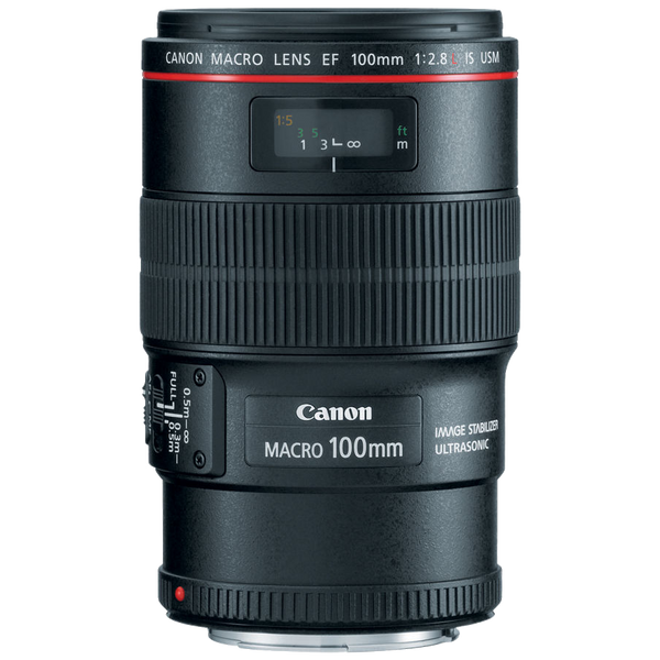 Lente Zoom Canon EF 100mm F/2.8L Macro IS USM 