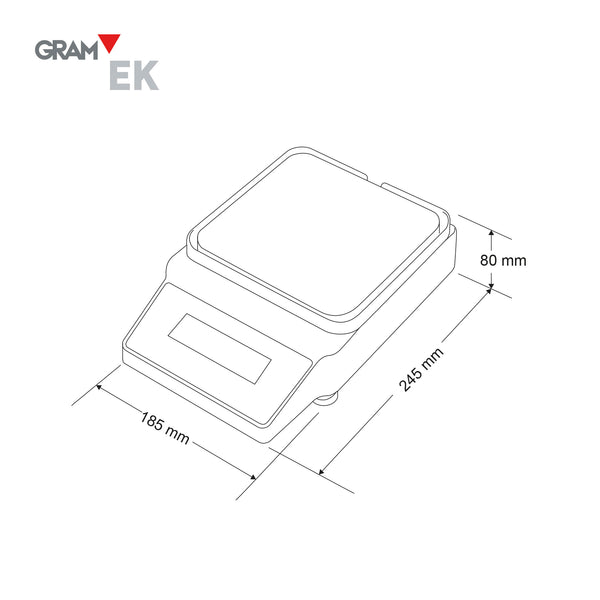 Balanzas de Precisión GRAM EK