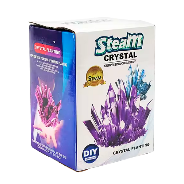 Experimentos de Plantación de Cristales de Juguetes Científicos y Educativos de Color Aleatorio – Cristales Cultivables DIY (+6)