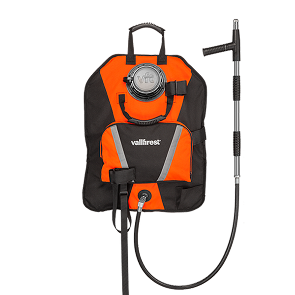Extintor de Incendios Tipo Mochila Vallfirest con Bomba Manual de Doble Émbolo 8 L/min
