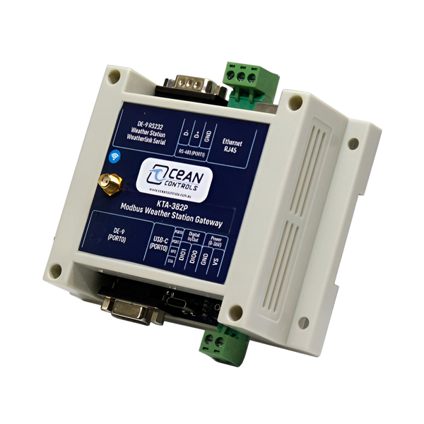 Gateway de Estación Meteorológica Modbus RTU/TCP