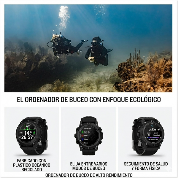 Reloj Garmin Descent G2 para Buceo 