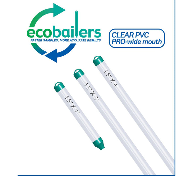 Bailers Desechables EcoBailer para Muestreo de Aguas