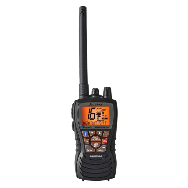 Radio VHF Cobra MR HH350 FLT: Resistete al Agua