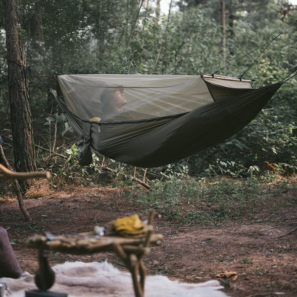 Hamaca Antimosquitos de Doble Capa Resistente al Vuelco Naturehike