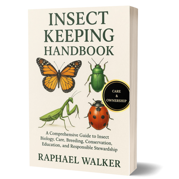 Insect Keeping Handbook: A Comprehensive Guide to Insect Biology, Care, Breeding, Conservation, Education, and Responsible Stewardship