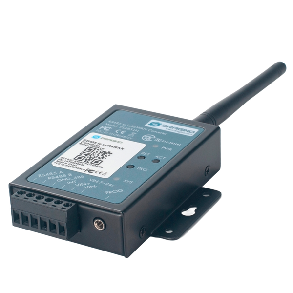 Interface Dragino RS485/Modbus a LoRaWAN
