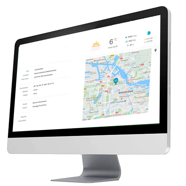 Interface LoraWan para Estaciones Meteorológicas Vantage Pro de Davis Instruments