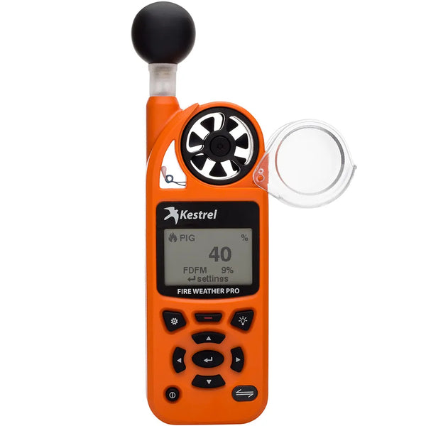 Estación Meteorológica Portátil WBGT para Bomberos Kestrel 5400FW Pro con Brújula y LiNK