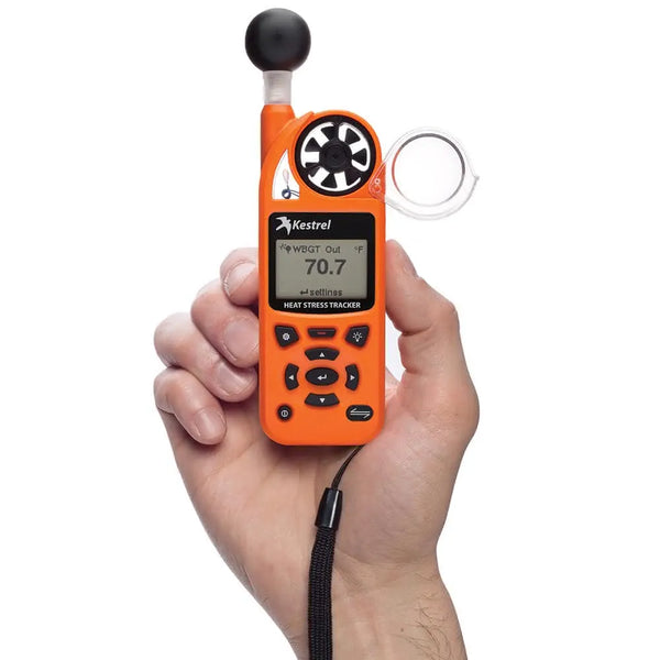 Medidor de Estrés por Calor WBGT Kestrel 5400 con Pantalla Gráfica y Registro de Datos