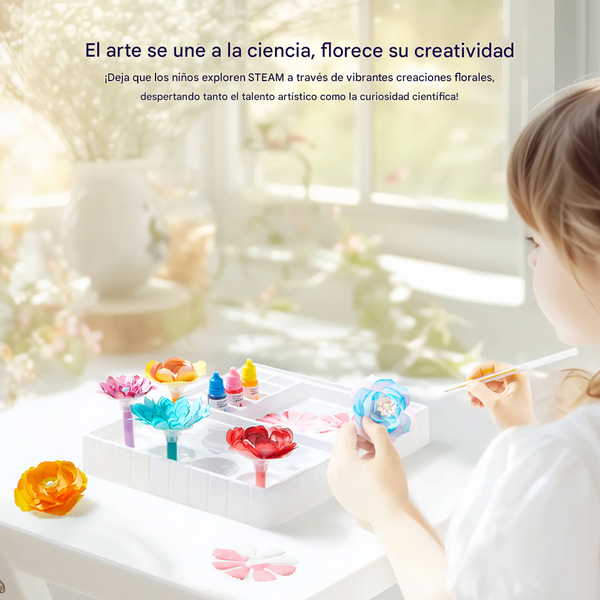 Kit Creativo Magic Dyeing Florist 77 Piezas (+6)