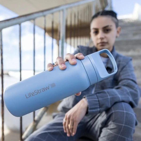 Botellas Metálicas con Filtro LifeStraw Go Series