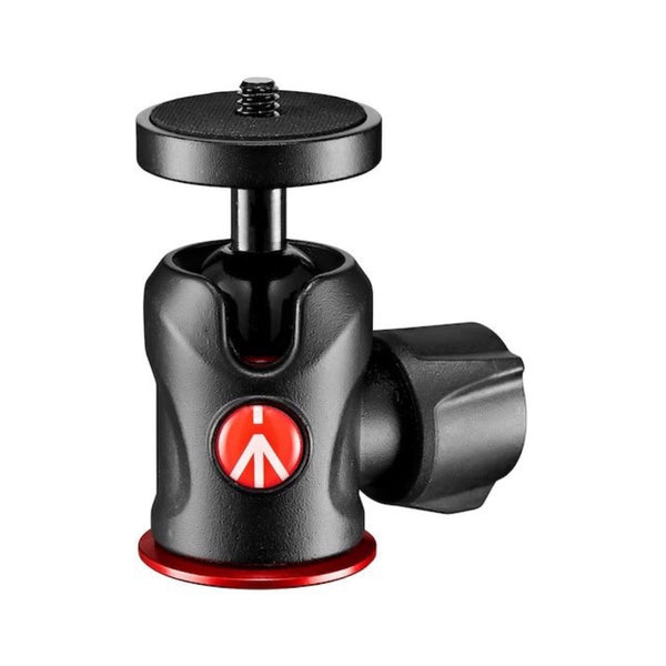 MH492-BHUS - Cabezal de Bola Central Manfrotto con Montaje de Zapata Fría Versátiles para Fotógrafos y Videógrafos