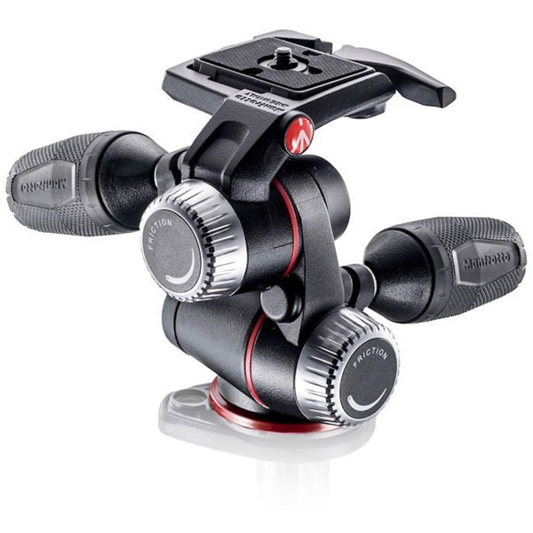 Cabezal de trípode X-PRO de 3 vías con palancas retráctiles