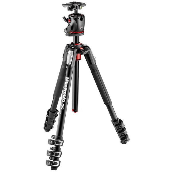 Trípode Manfrotto MK190XPRO4-BHQ2 de Aluminio 4 Secciones