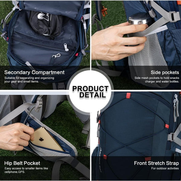 Morrales para Camping Mountaintop 40L
