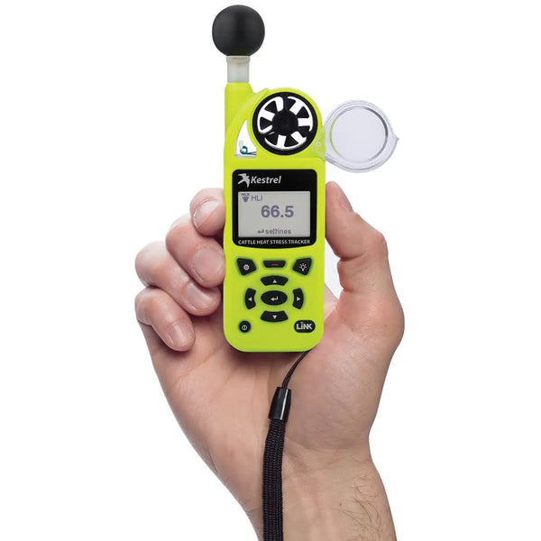 Medidor de Estrés por Calor para Ganado Kestrel 5400AG con LiNK y Montaje de Veleta