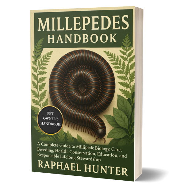 Millipedes Handbook: A Complete Guide to Millipede Biology, Care, Breeding, Health, Conservation, Education, and Responsible Lifelong Stewardship