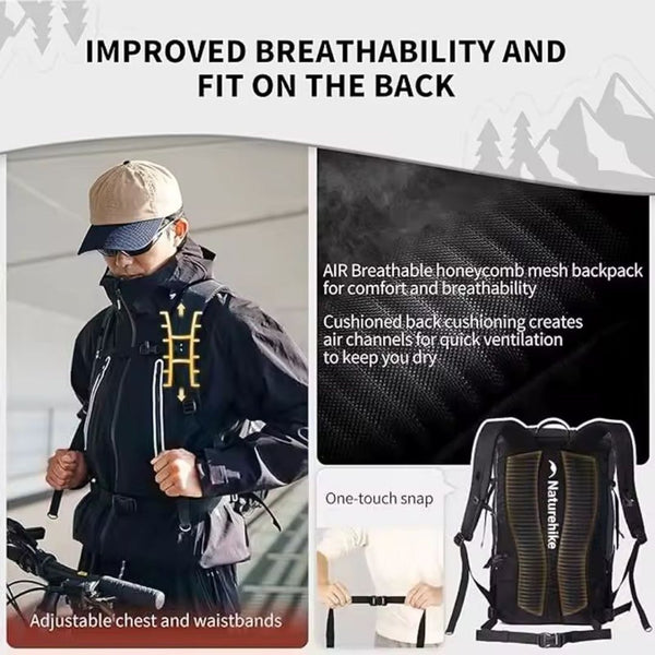 Mochila Naturehike Helium de Gran Capacidad de 25L y 30L
