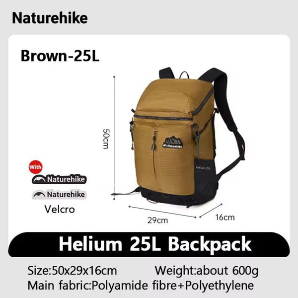 Mochila Naturehike Helium de Gran Capacidad de 25L y 30L
