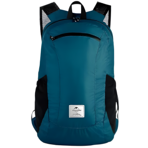 Mochila Plegable Naturehike de 18L con Tela Impermeable 30D y Cremallera YKK Sellada