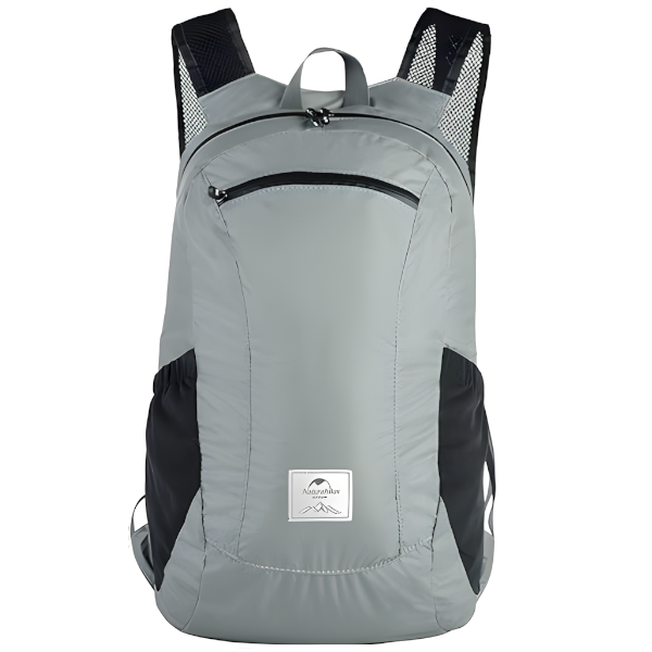 Mochila Plegable Naturehike de 18L con Tela Impermeable 30D y Cremallera YKK Sellada