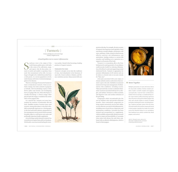 National Geographic Herbal: 100 Herbs from the World's Healing Traditions