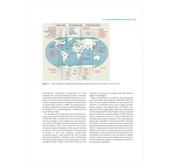 One Health: Human, Animal, and Environment Triad