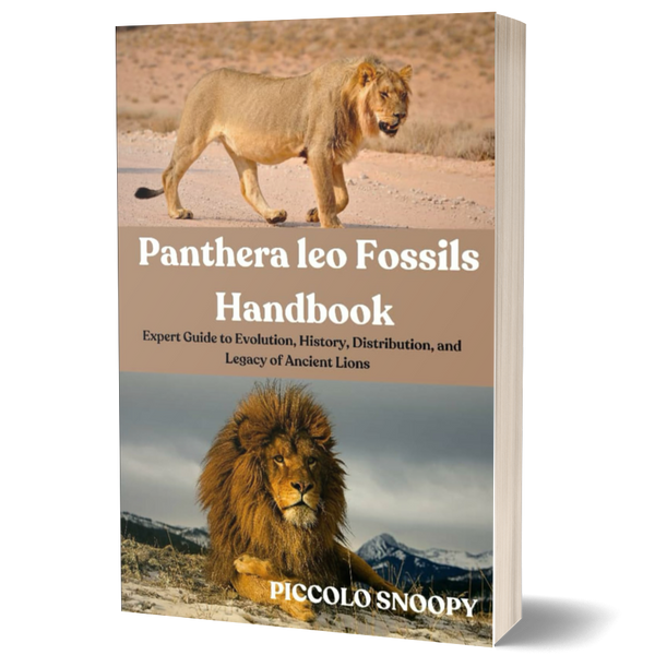 Panthera leo Fossils Handbook: Expert Guide to Evolution, History, Distribution, and Legacy of Ancient Lions