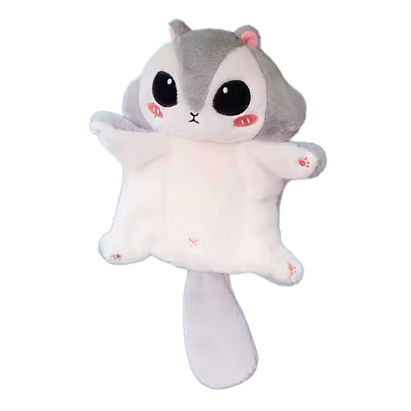 Peluche de Ardilla Voladora en Formato Llavero Pequeño (+3)
