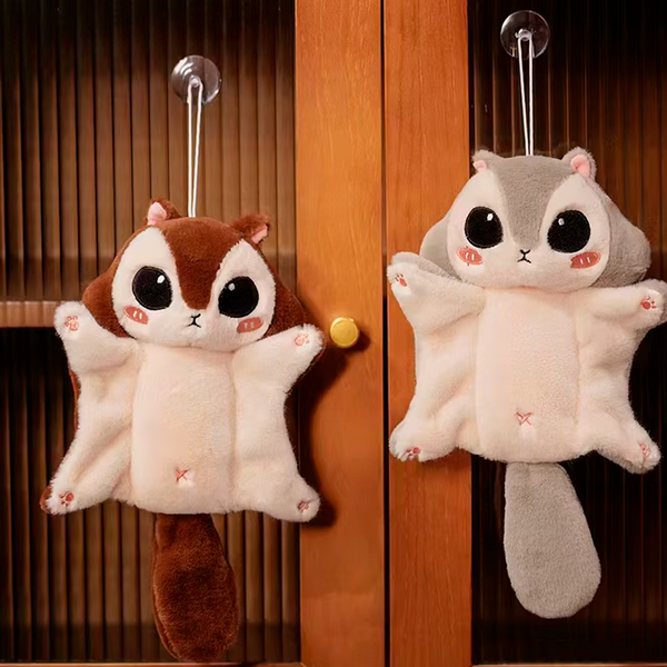 Peluche de Ardilla Voladora en Formato Llavero Pequeño (+3)