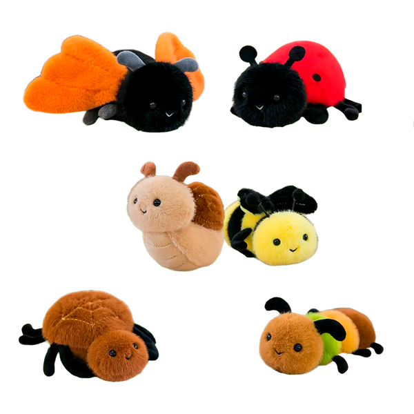 Peluche de Insecto en Formato Llavero Pequeño (+3)