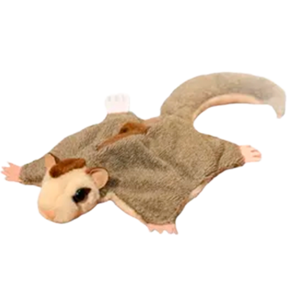 Planeador de Azúcar Peluche Ardilla Voladora Suave (+3)
