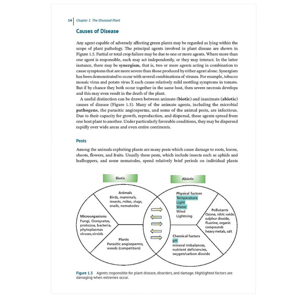 Plant Pathology and Plant Pathogens