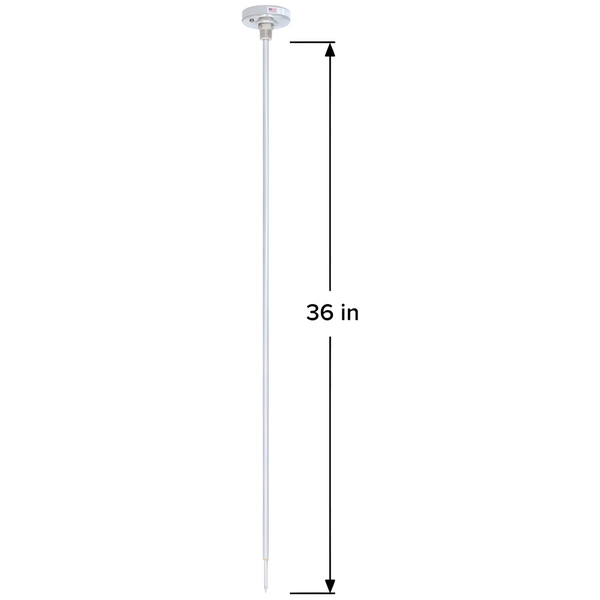 Termómetros Reotemp para Compostaje de Trabajo Super Pesado Sondas de 9,5 mm Ø y desde 61 cm de Longitud