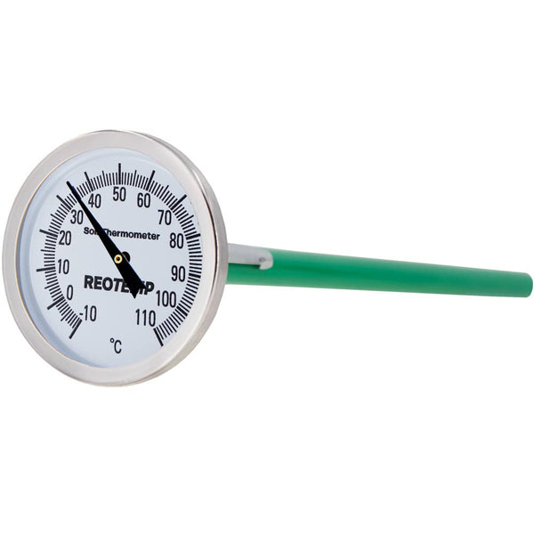 Termómetro Reotemp para Compostaje de Uso Doméstico de 6,3 mm Ø y 18 cm de Longitud