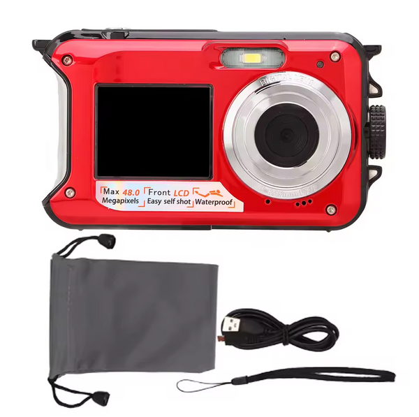 Cámara Digital Compacta Impermeable Genérica 48 MP