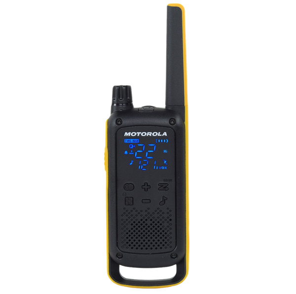 Radio Bidireccional Recargable Motorola Serie Talkabout T470 Hasta 56 km x2 Ud