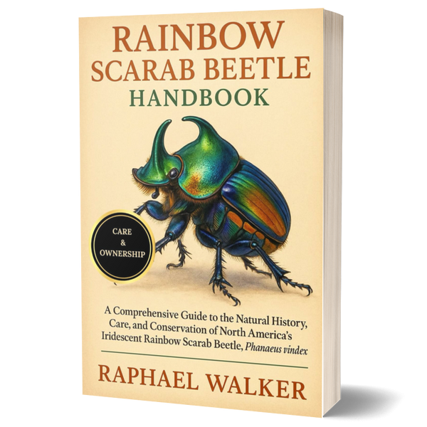 Rainbow Scarab Beetle Handbook: A Comprehensive Guide to the Natural History, Care, and Conservation of North America’s Iridescent Rainbow Scarab Beetle,Phanaeus vindex