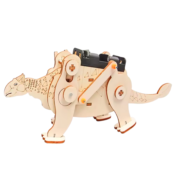 Rompecabezas 3D de Dinosaurio Ankylosaurus para Montaje (+7)